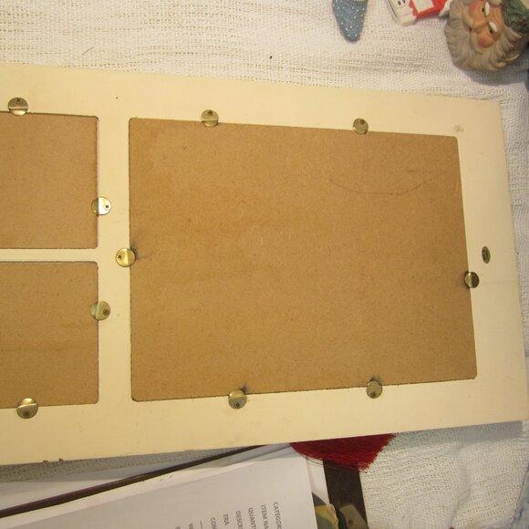 VTG 90'S MIRROR W/COFFEE MOTIF, LOOKS LIKE A DOOR - Picture 6 of 7